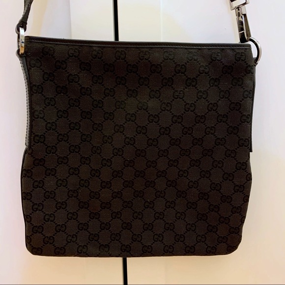 Gucci Handbags - AUTHENTIC Vintage Gucci Cloth Crossbody Bag